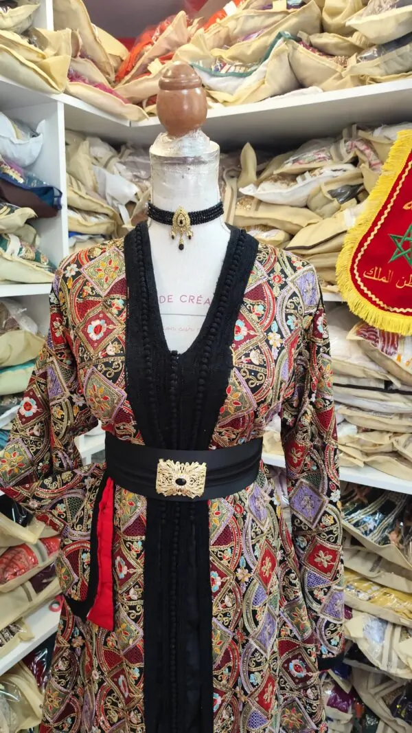 Second-hand lined Moroccan caftan — photo 7