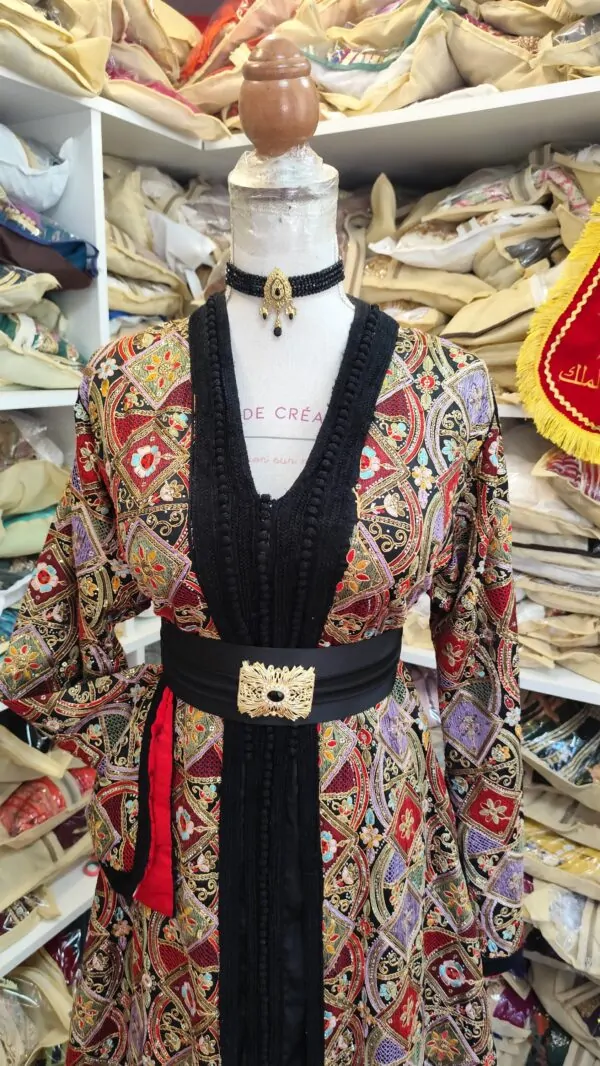 Second-hand lined Moroccan caftan — photo 12