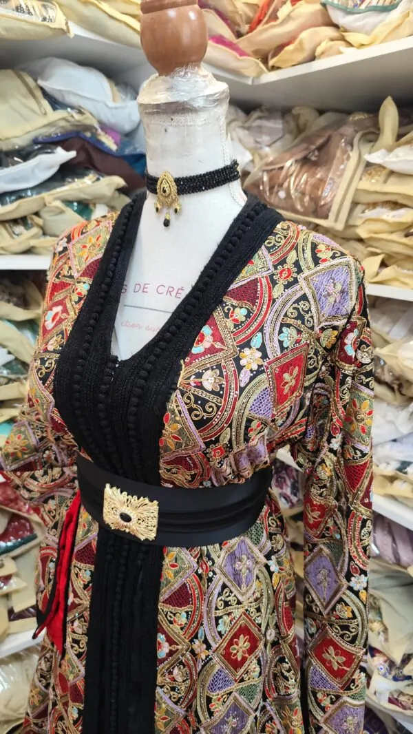 Second-hand lined Moroccan caftan — photo 5