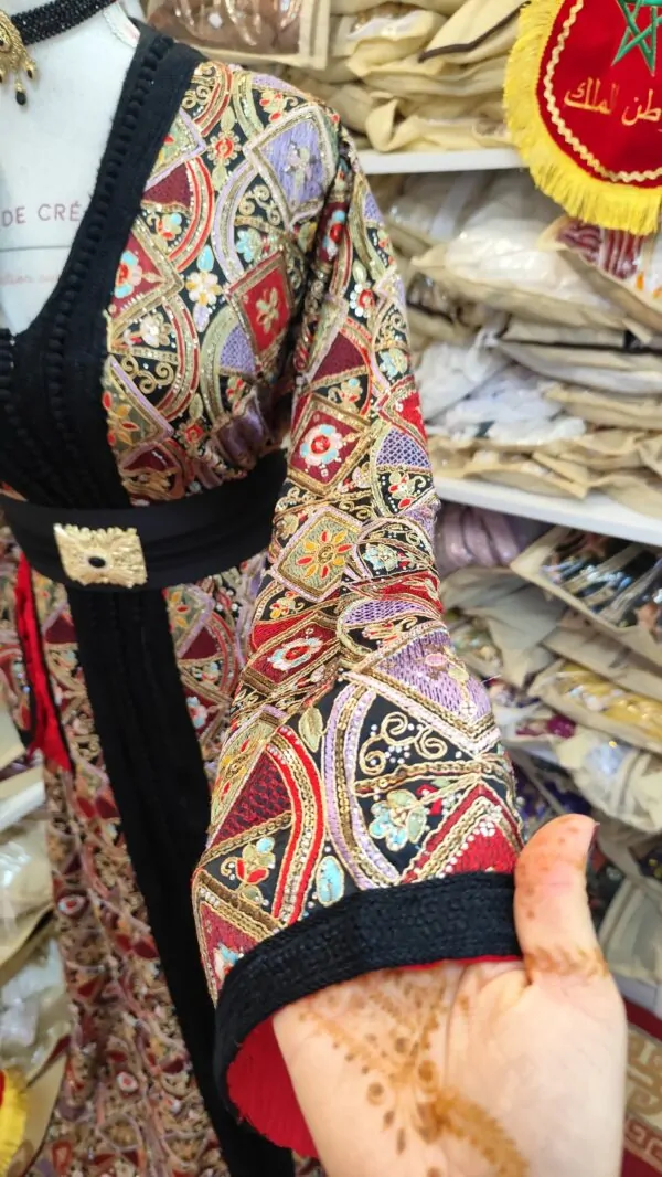 Second-hand lined Moroccan caftan — photo 11
