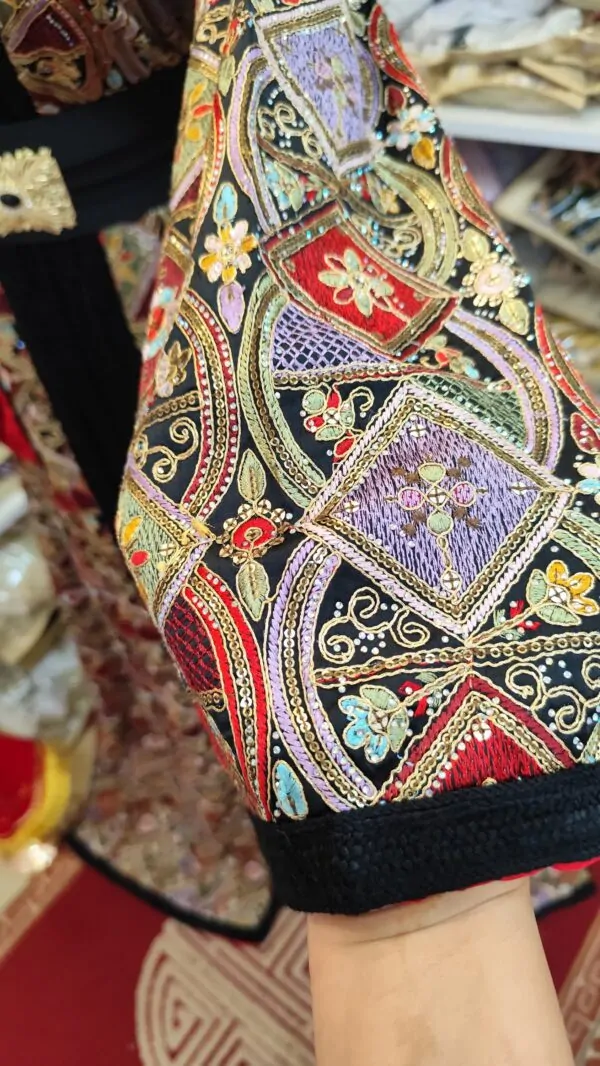 Second-hand lined Moroccan caftan — photo 9