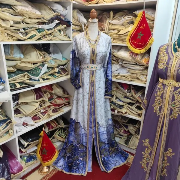 caftan marocain neuf avec ceinture — photo 13