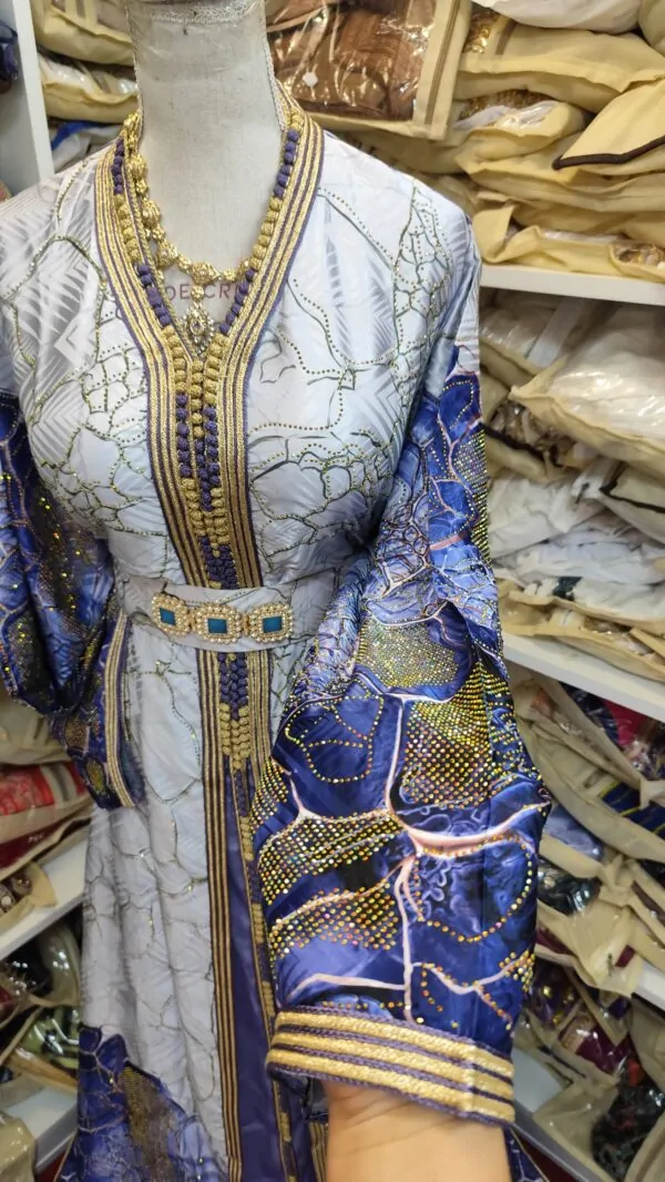 caftan marocain neuf avec ceinture — photo 10