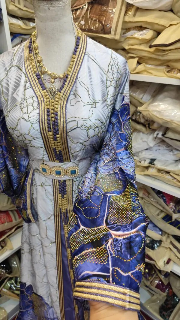 caftan marocain neuf avec ceinture — photo 11