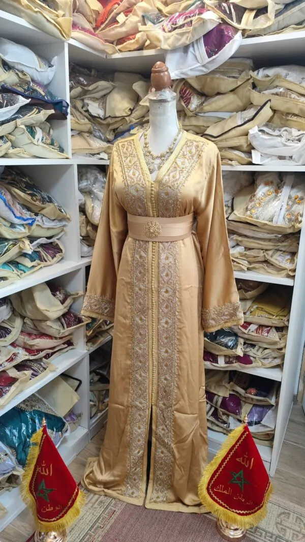 caftan marocain neuf doublé — photo 4