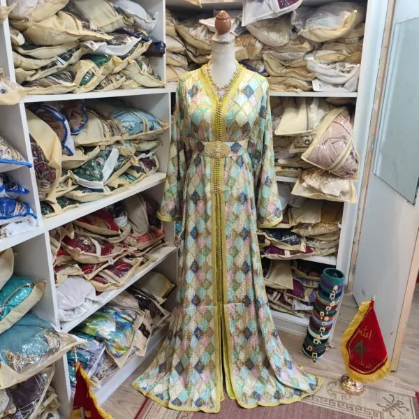 caftan marocain neuf avec ceinture — photo 5