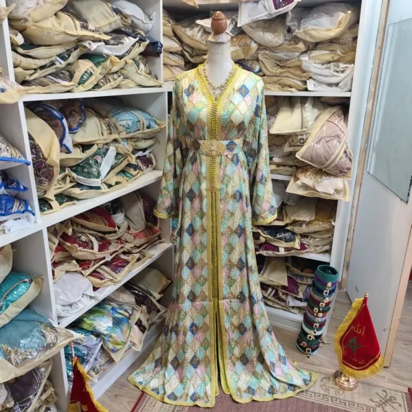 caftan marocain neuf avec ceinture — photo 6
