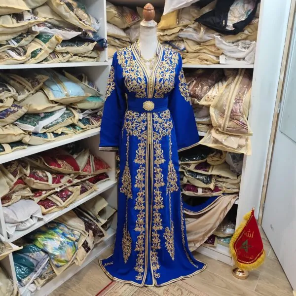New lined Moroccan caftan