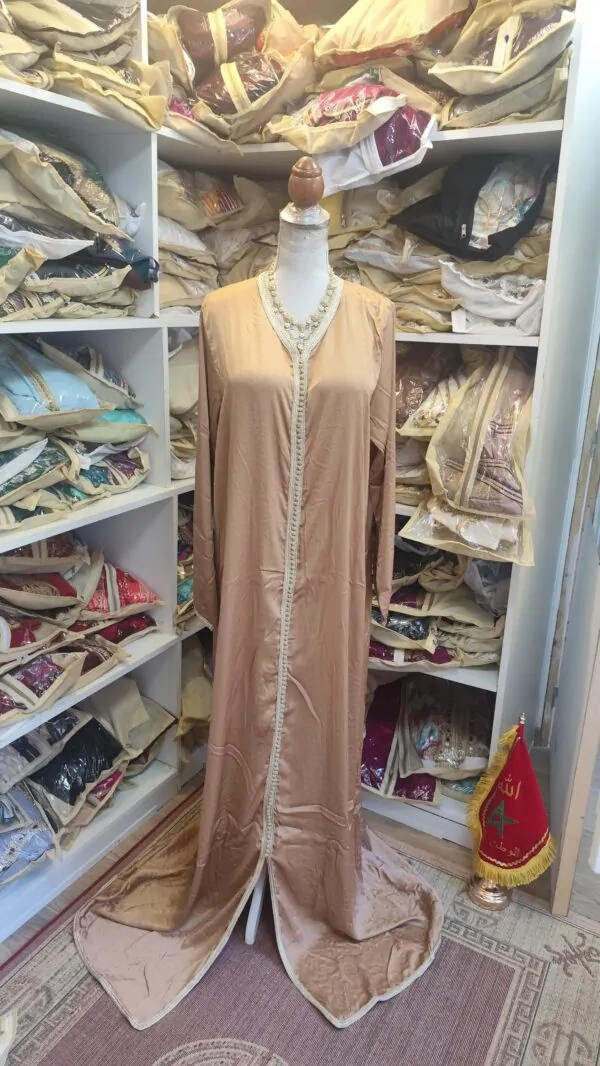 caftan marocain neuf avec ceinture — photo 4