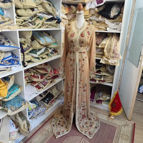 caftan marocain neuf avec ceinture — photo 21