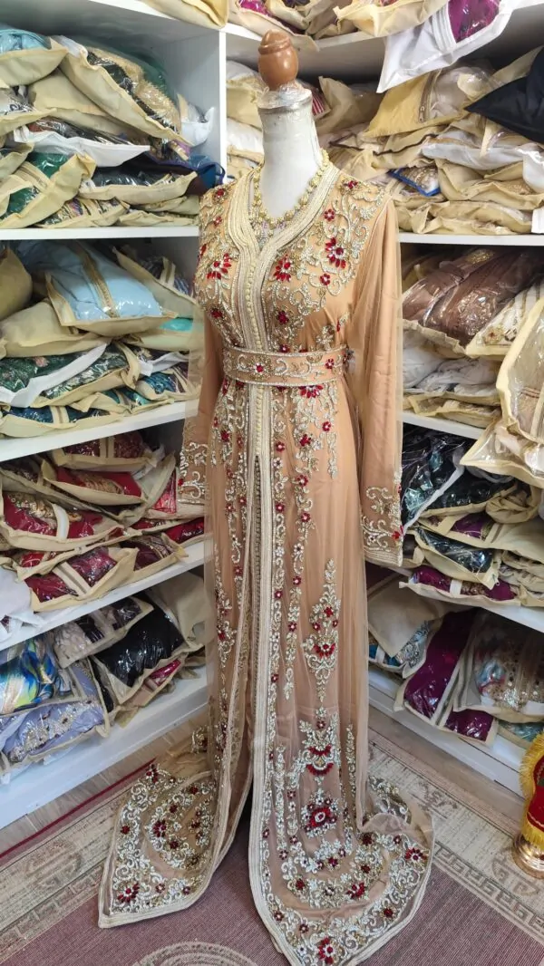 caftan marocain neuf avec ceinture — photo 17