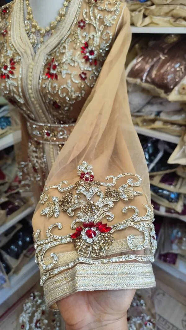 caftan marocain neuf avec ceinture — photo 5