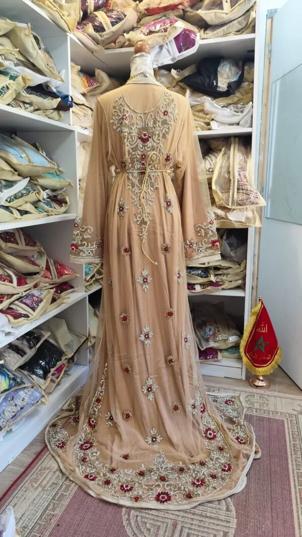 caftan marocain neuf avec ceinture — photo 15