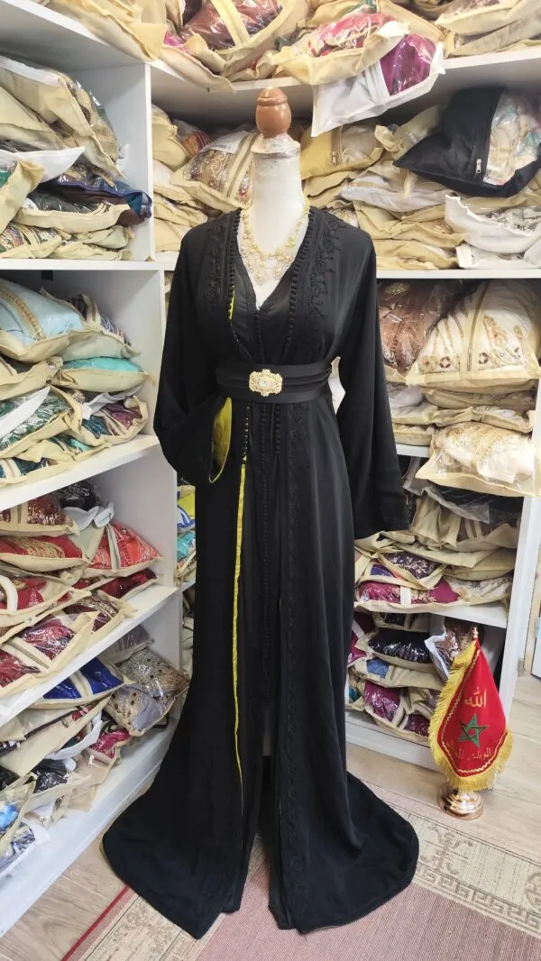 Second-hand lined Moroccan caftan — photo 11