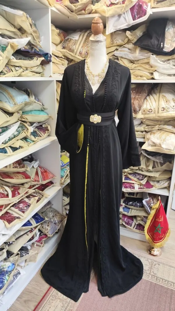 Second-hand lined Moroccan caftan — photo 10