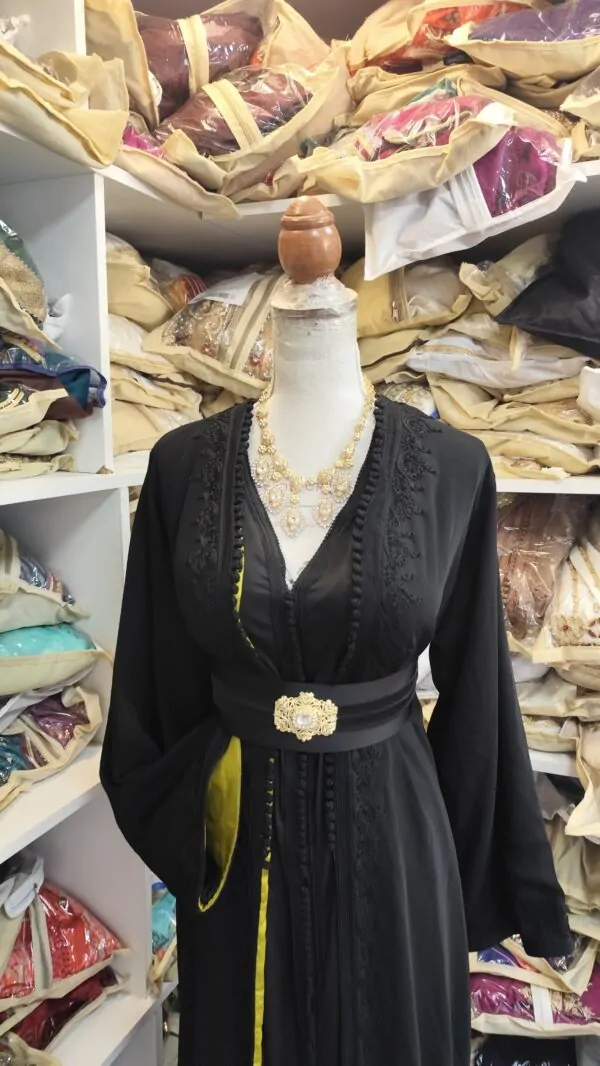 Second-hand lined Moroccan caftan — photo 4