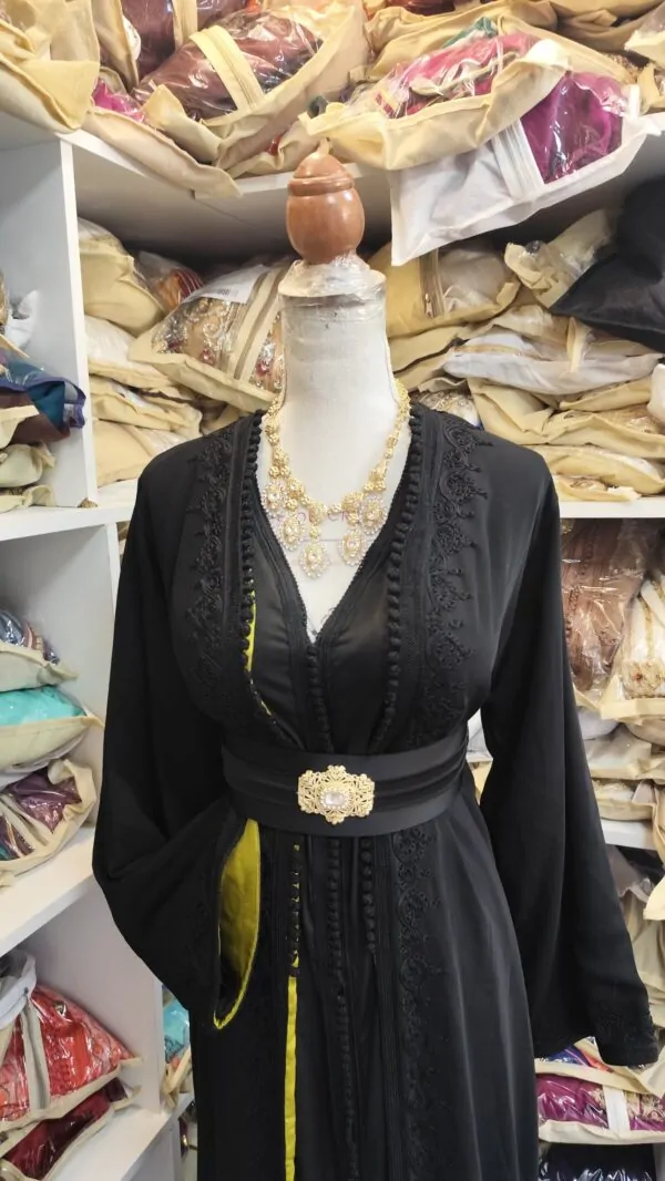 Second-hand lined Moroccan caftan — photo 7