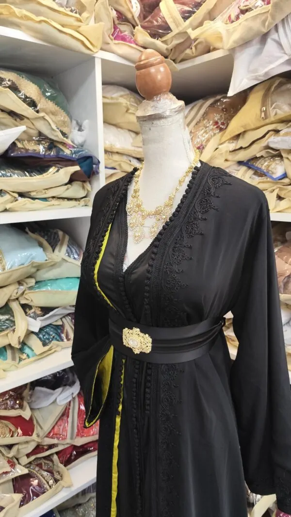 Second-hand lined Moroccan caftan — photo 2