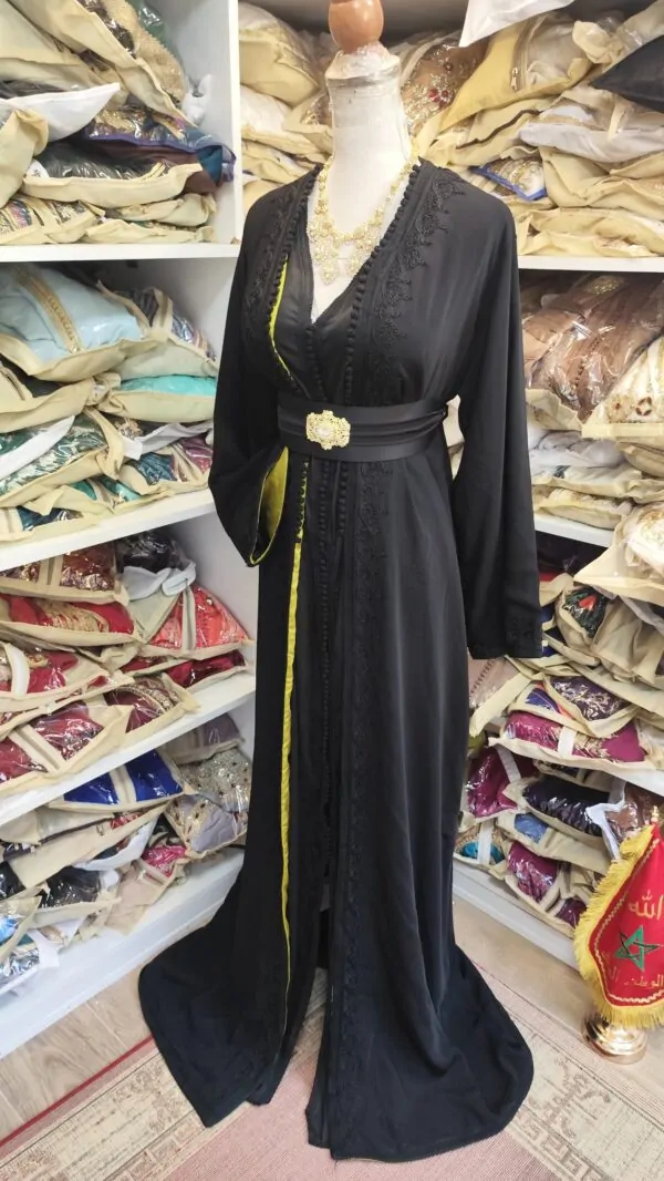 Second-hand lined Moroccan caftan — photo 5