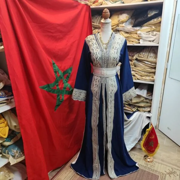 New lined Moroccan caftan