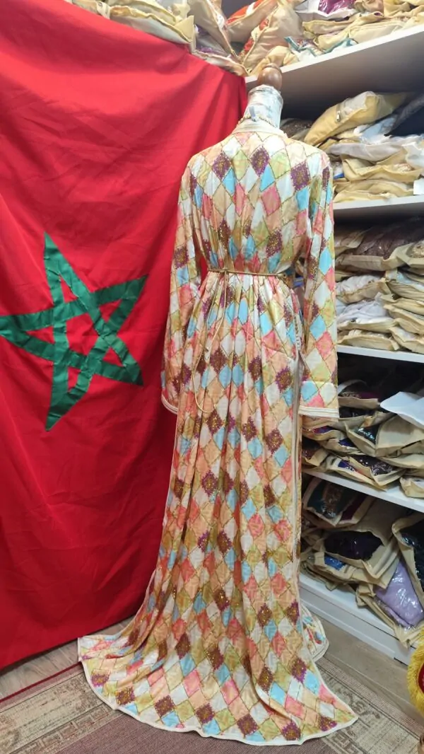 caftan marocain neuf avec ceinture — photo 5