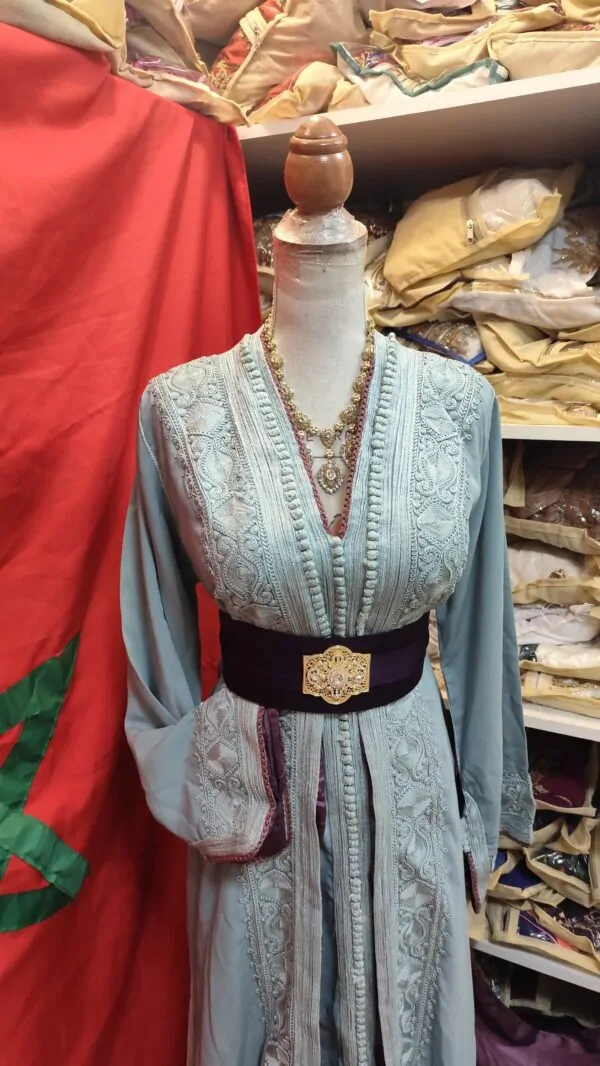 Second-hand lined Moroccan caftan — photo 10