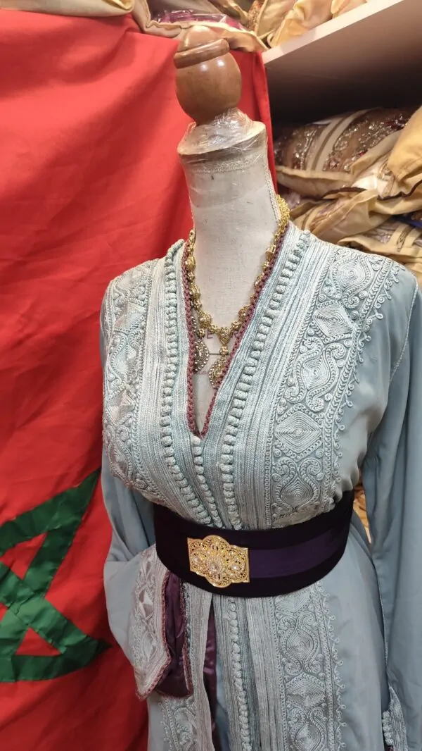 Second-hand lined Moroccan caftan — photo 5