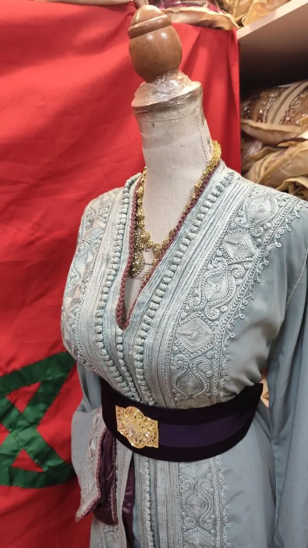 Second-hand lined Moroccan caftan — photo 4