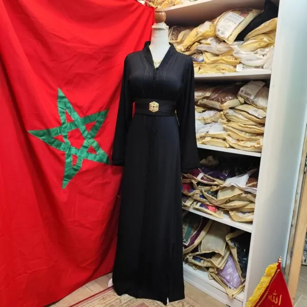 caftan marocain porté une fois