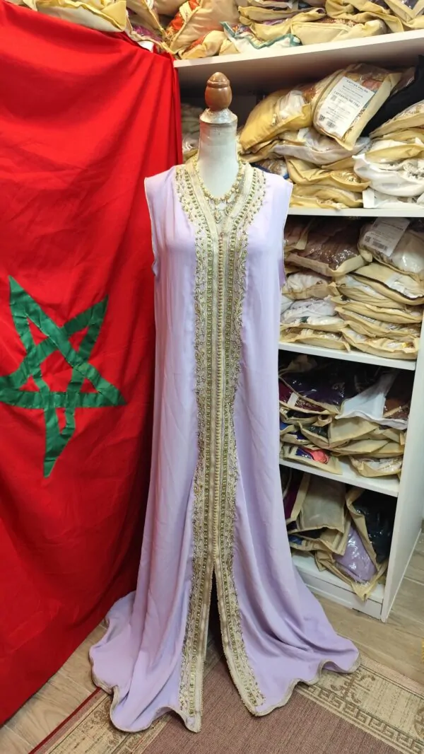 caftan marocain d occasion double — photo 4