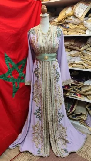 caftan marocain d occasion double