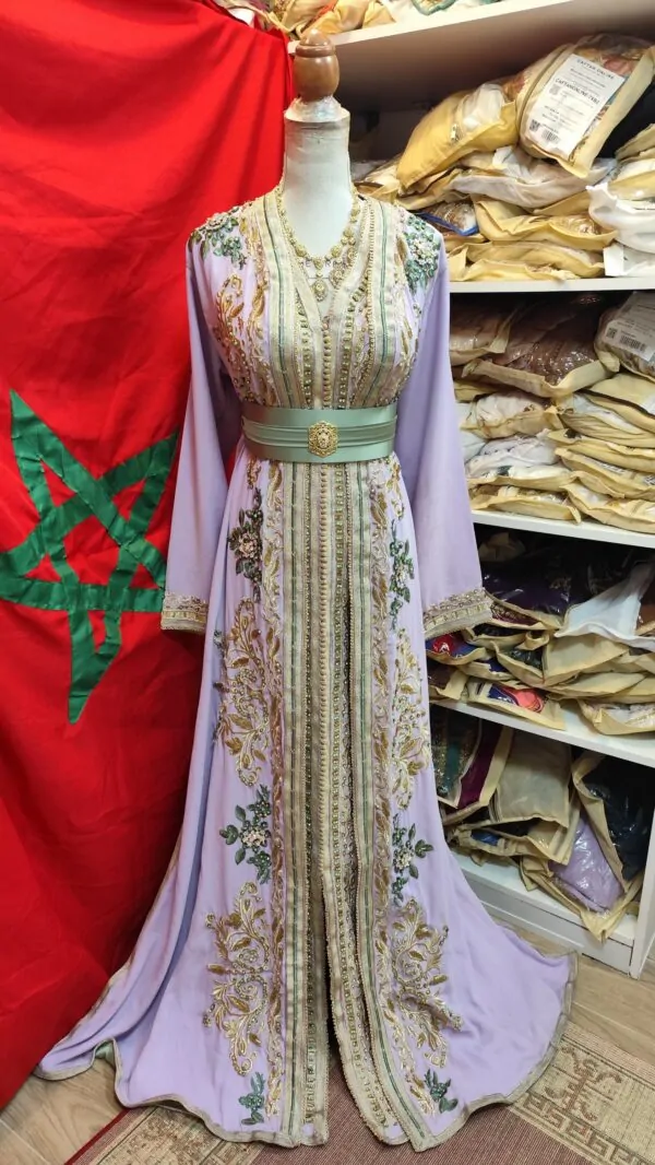 caftan marocain d occasion double — photo 15