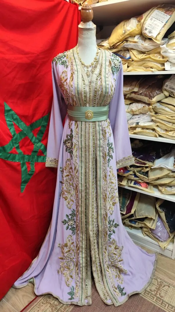 caftan marocain d occasion double — photo 14