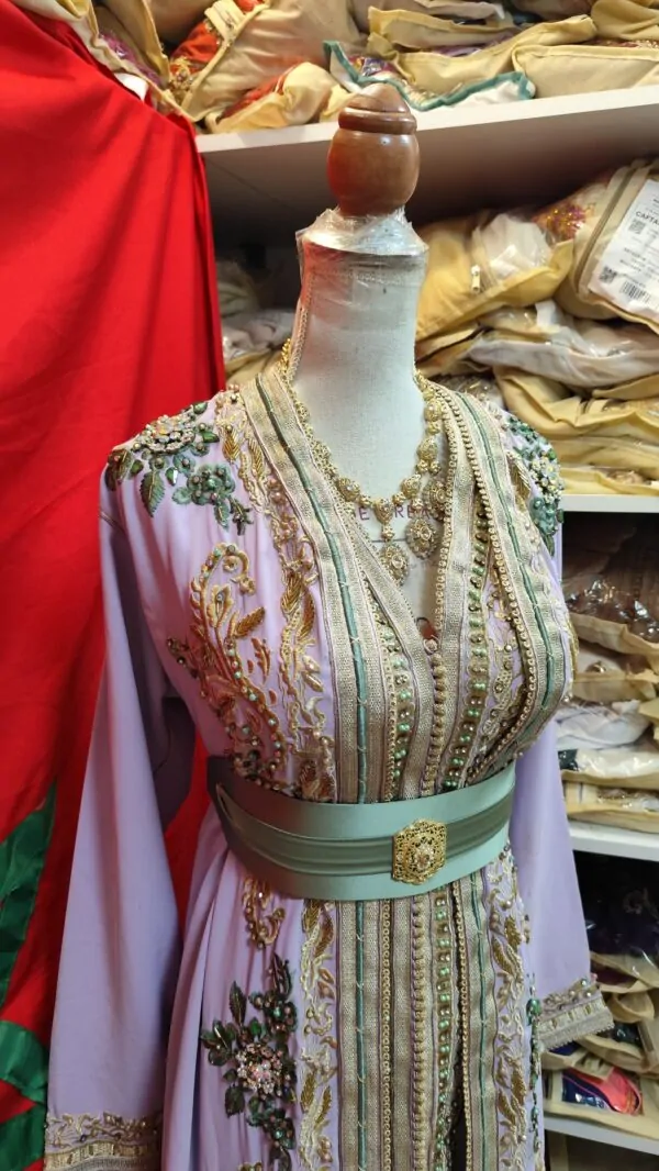 caftan marocain d occasion double — photo 11