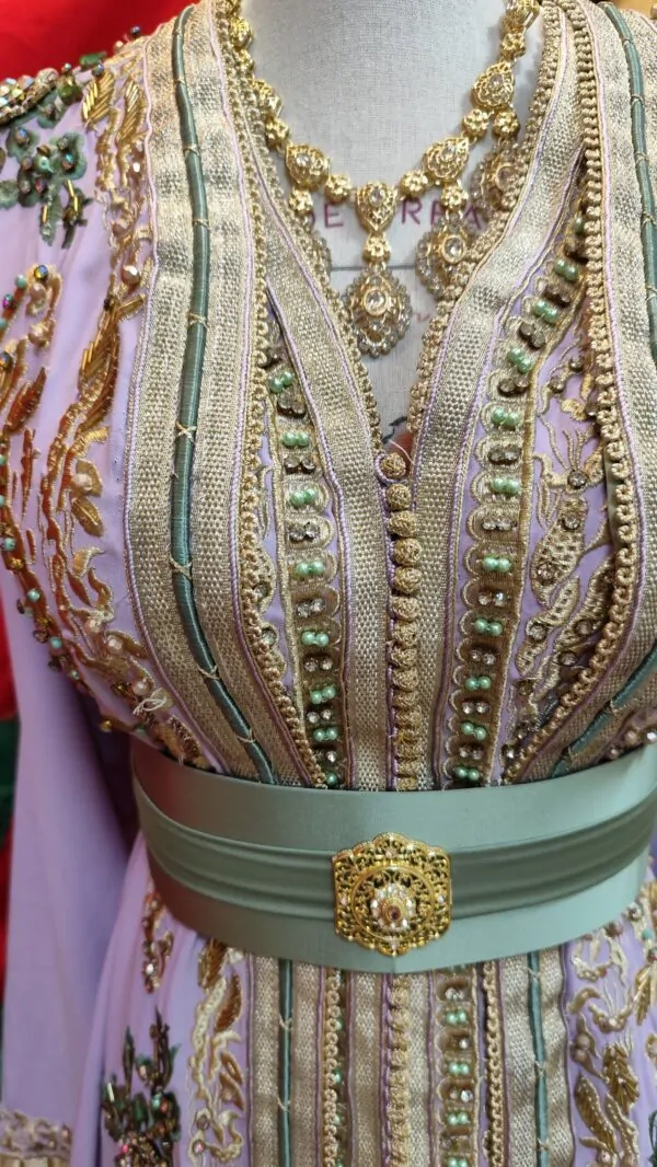 caftan marocain d occasion double — photo 5