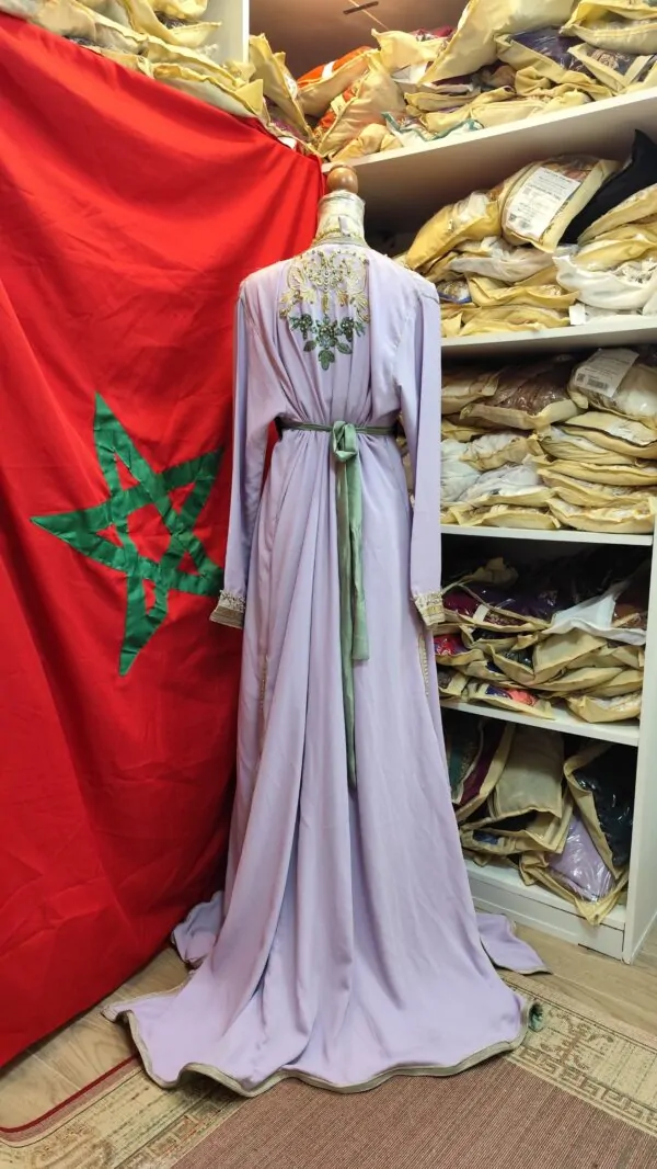 caftan marocain d occasion double — photo 2