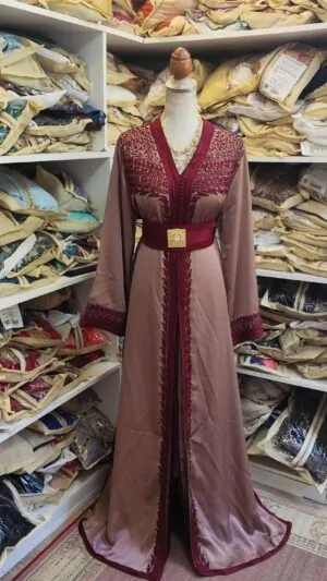 قفطان مغربي مستعمل، قطعتين