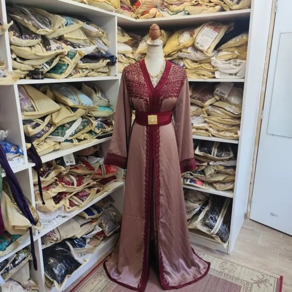 قفطان مغربي مستعمل، قطعتين