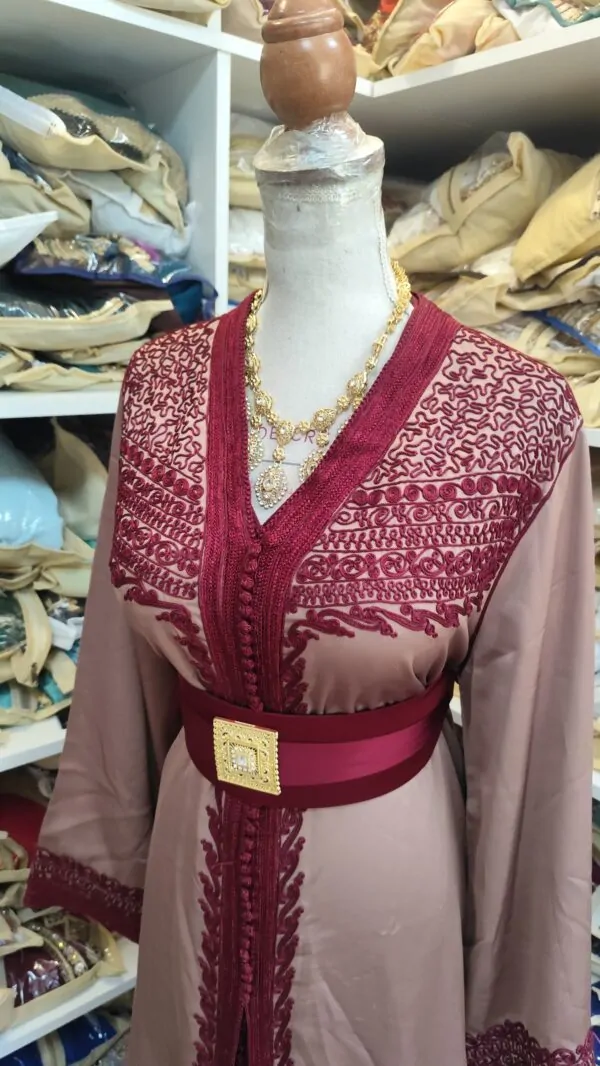 قفطان مغربي مستعمل، قطعتين — photo 5