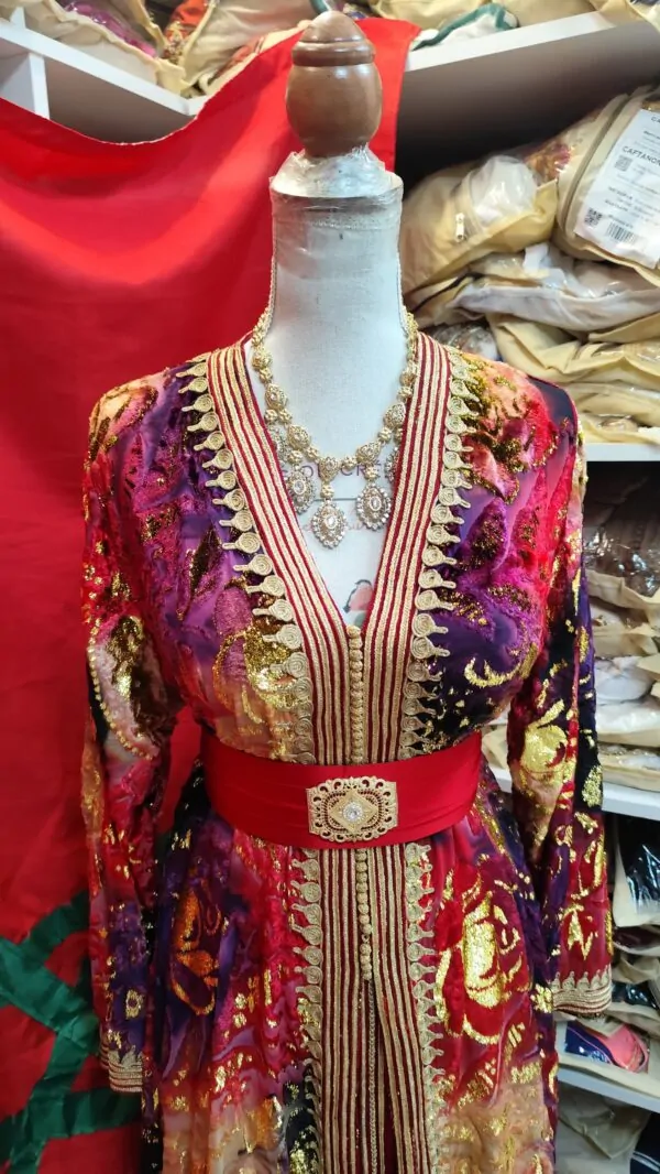caftan marocain d occasion grande taille 68 — photo 5