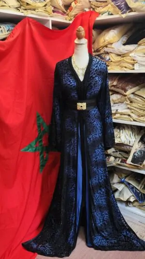 Gebrauchter marokkanischer Kaftan