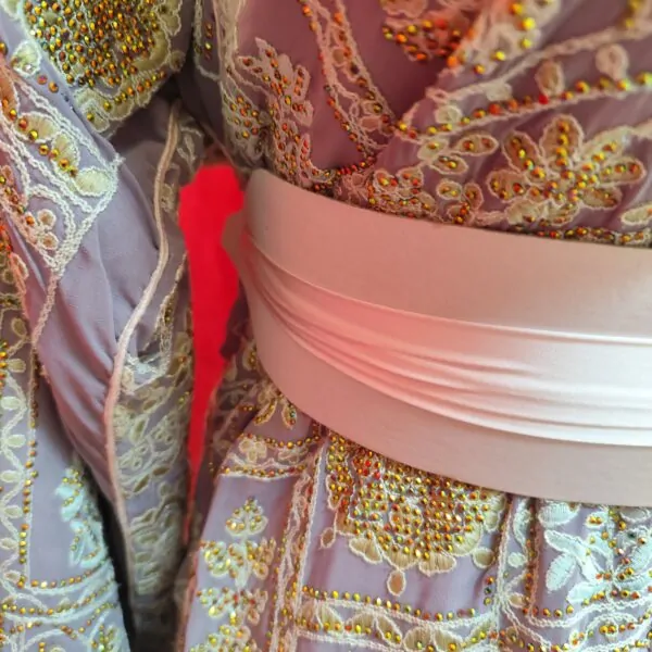 ceinture neuve rose bébé — photo 3