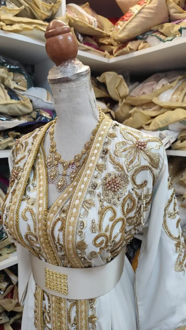 Second-hand lined Moroccan caftan — photo 3
