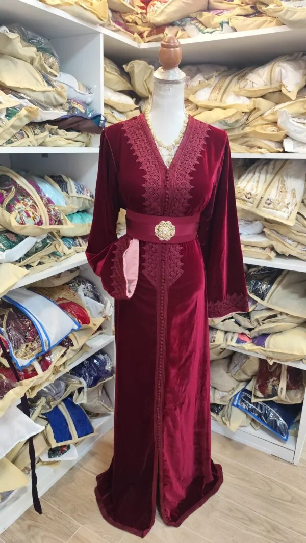 Gebrauchter marokkanischer Kaftan — photo 9