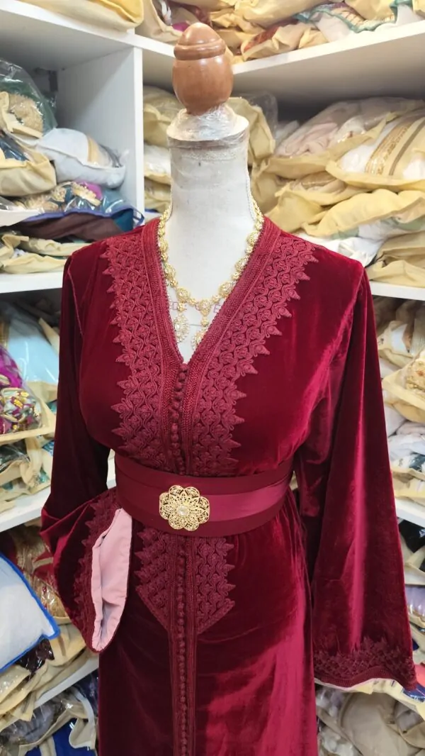 Gebrauchter marokkanischer Kaftan — photo 5