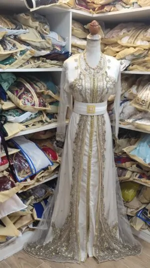 Gebrauchter marokkanischer Kaftan
