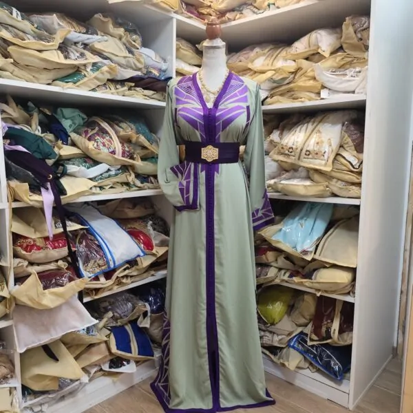 caftan marocain porté une fois — photo 13