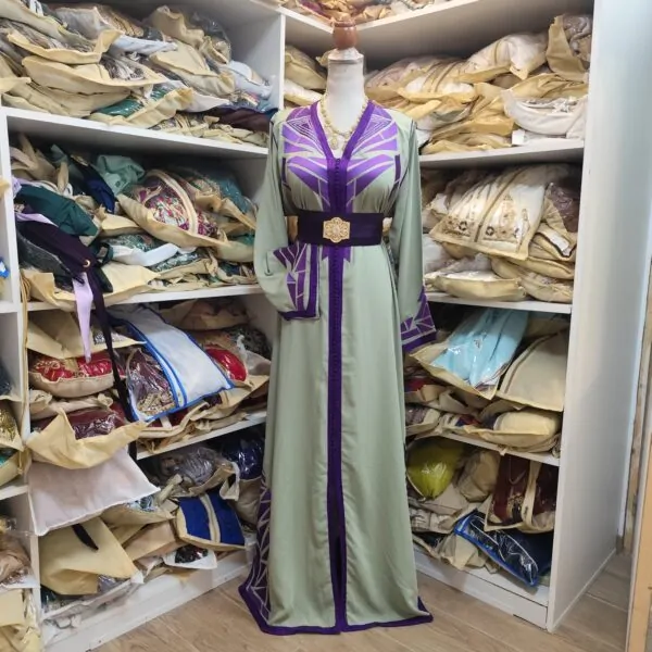 caftan marocain porté une fois — photo 11