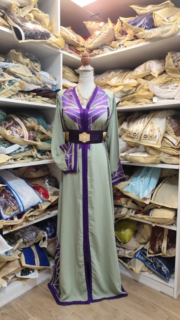 caftan marocain porté une fois — photo 8