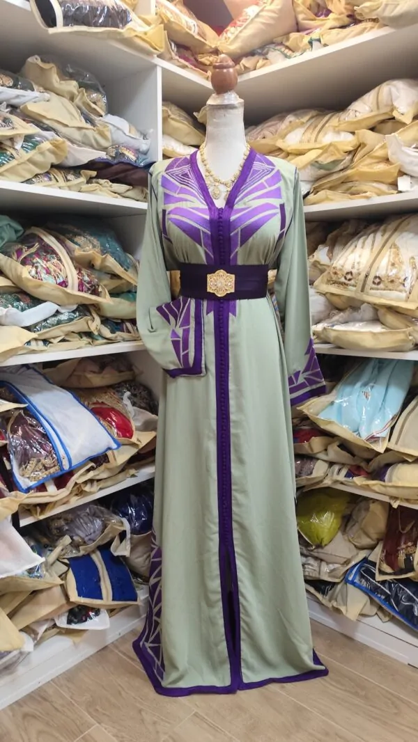 caftan marocain porté une fois — photo 6